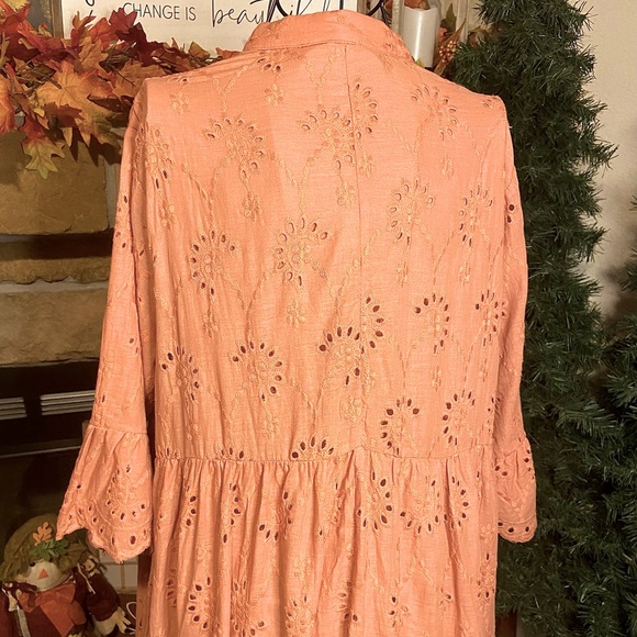 NWOT SHEIN Orange Dress - Picture 4 of 5